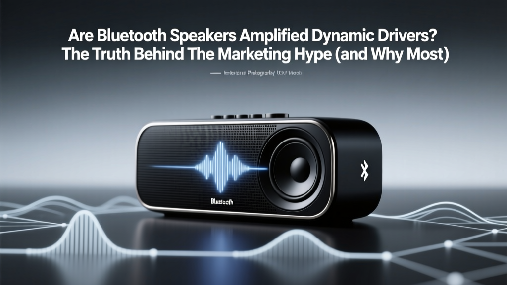 Are Bluetooth Speakers Amplified Dynamic Drivers? The Truth Behind the Marketing Hype (and Why Most Buyers Get This Wrong)