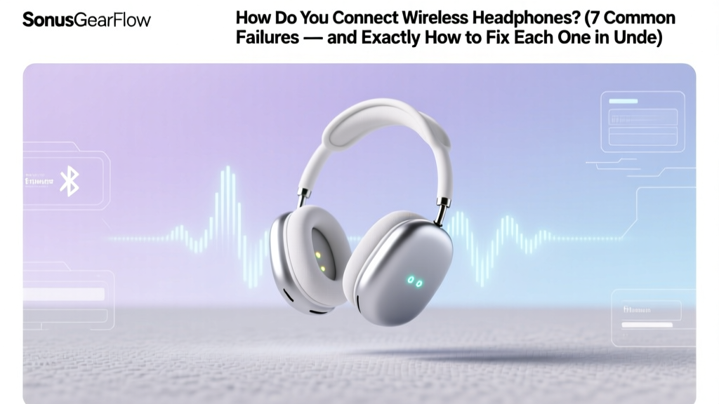 How Do You Connect Wireless Headphones? (7 Common Failures — and Exactly How to Fix Each One in Under 90 Seconds)