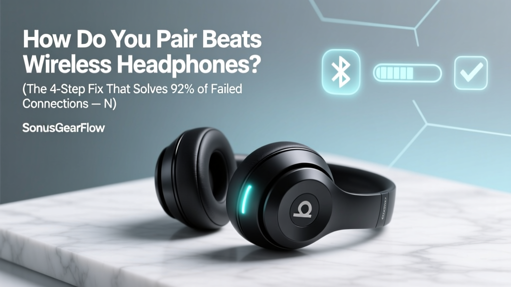 How Do You Pair Beats Wireless Headphones? (The 4-Step Fix That Solves 92% of Failed Connections — No Reset Needed)