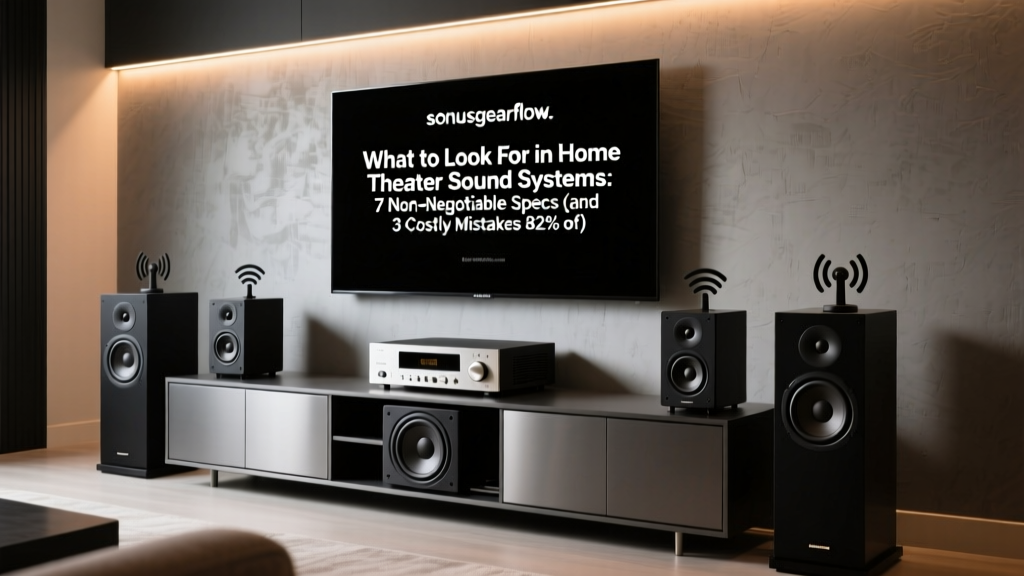 What to Look for in Home Theater Sound Systems: 7 Non-Negotiable Specs (and 3 Costly Mistakes 82% of Buyers Make Before Watching Their First Movie)