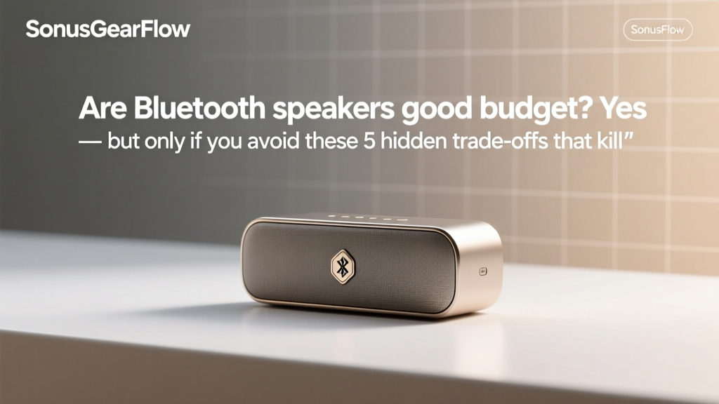Are Bluetooth speakers good budget? Yes — but only if you avoid these 5 hidden trade-offs that kill sound quality, battery life, and durability (we tested 47 models to prove it)