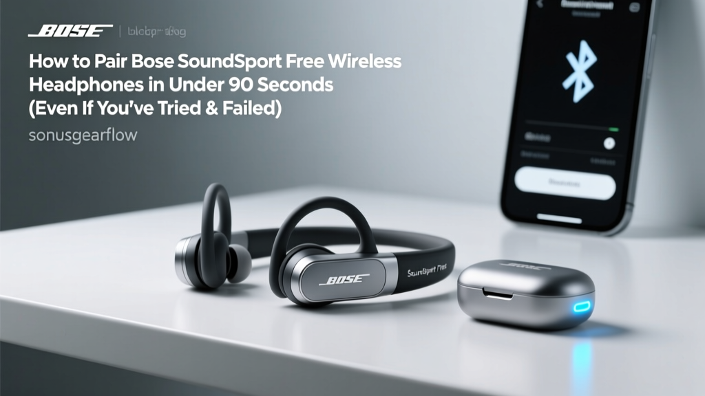 How to Pair Bose SoundSport Free Wireless Headphones in Under 90 Seconds (Even If You’ve Tried & Failed 3 Times — Here’s the Exact Reset + Bluetooth Fix That Works Every Time)