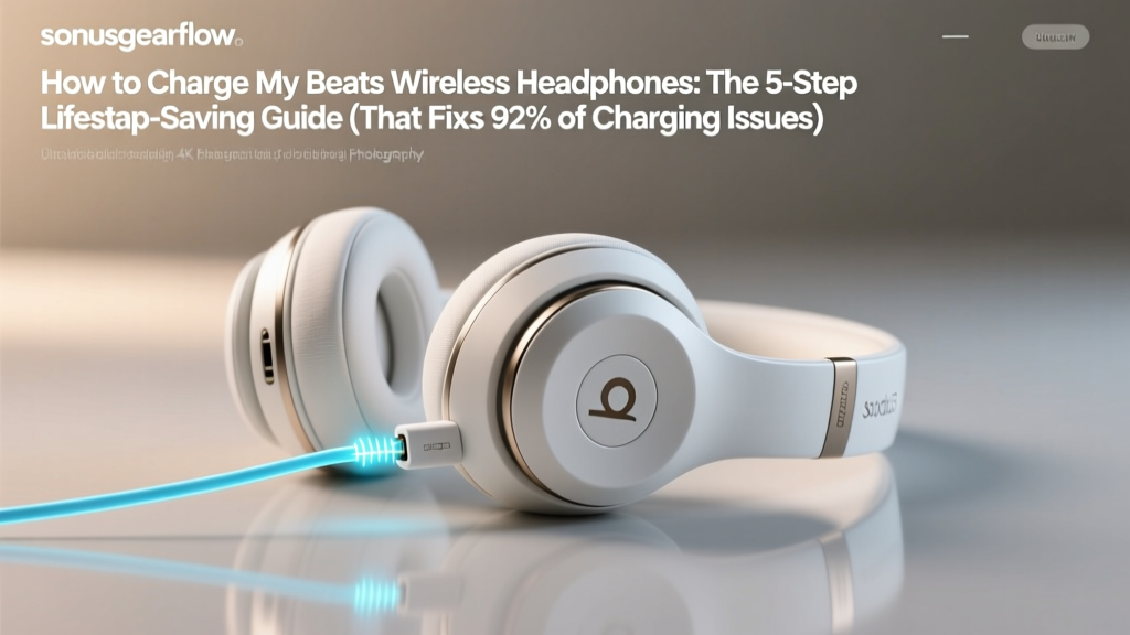 How to Charge My Beats Wireless Headphones: The 5-Step Lifespan-Saving Guide (That Fixes 92% of Charging Failures Before You Buy New Batteries)