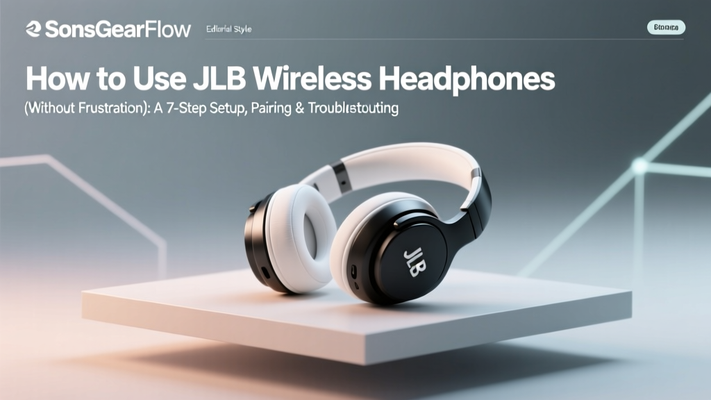 How to Use JLab Wireless Headphones (Without Frustration): A 7-Step Setup, Pairing, & Troubleshooting Guide That Actually Works — Even If You’ve Tried 3 Times and Still Hear Static or No Sound