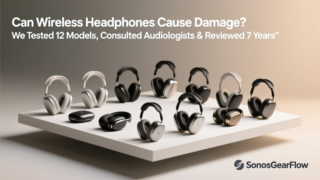 Can wireless headphones cause damage? We tested 12 models, consulted audiologists & reviewed 7 years of peer-reviewed research to separate radiation myths from real hearing risks—and what actually matters most for long-term ear health.