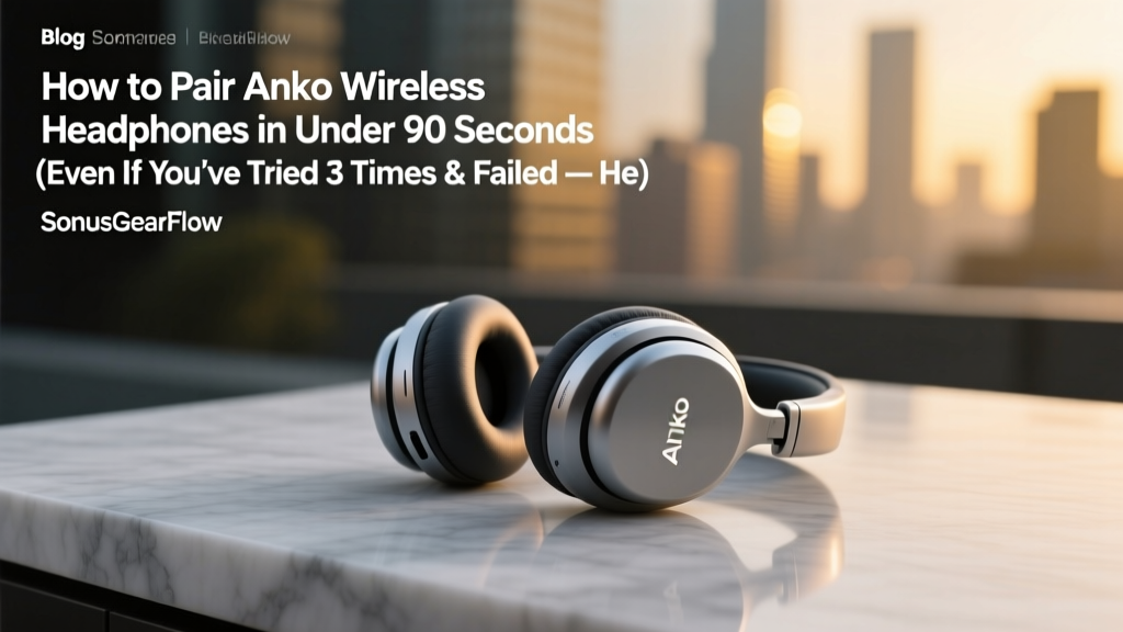 How to Pair Anko Wireless Headphones in Under 90 Seconds (Even If You’ve Tried 3 Times & Failed — Here’s the Exact Button Combo Your Manual Missed)