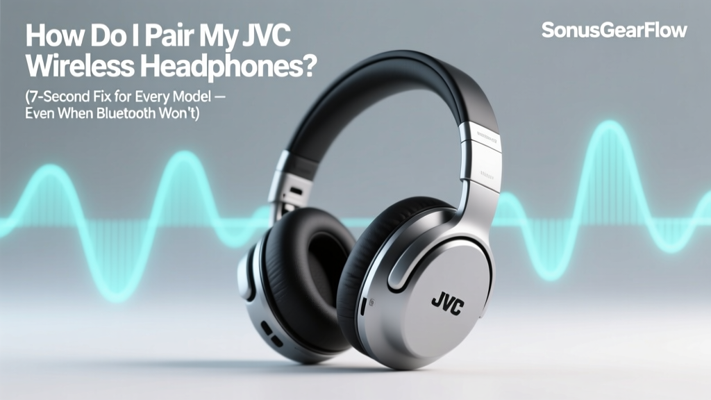 How Do I Pair My JVC Wireless Headphones? (7-Second Fix for Every Model — Even When Bluetooth Won’t Connect or Keeps Dropping)
