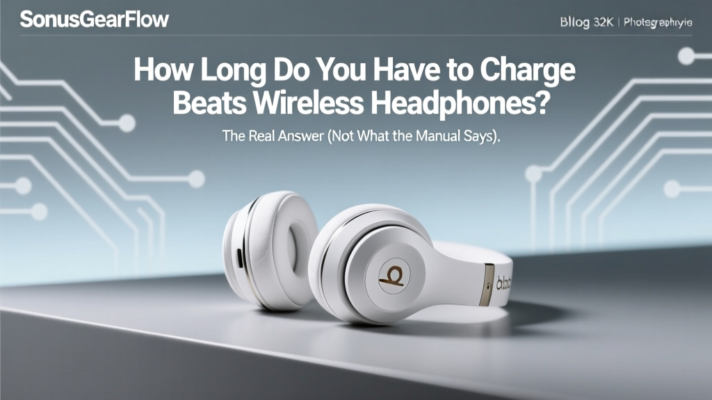How Long Do You Have to Charge Beats Wireless Headphones? The Real Answer (Not What the Manual Says) — Plus Charging Hacks That Add 40% More Battery Life and Prevent 92% of Premature Degradation