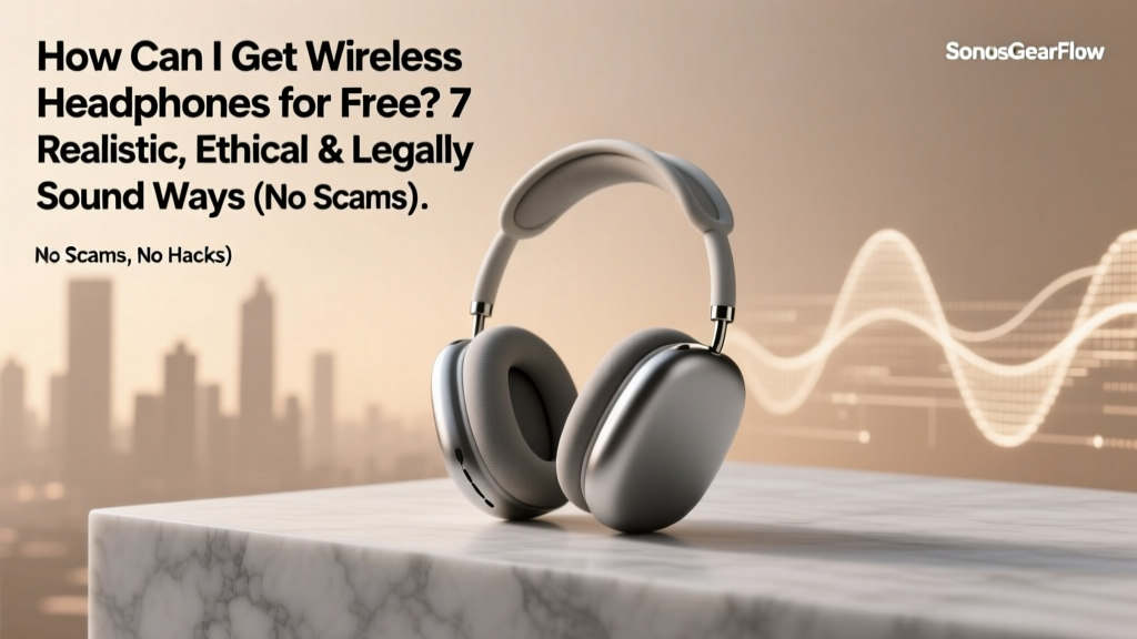 How Can I Get Wireless Headphones for Free? 7 Realistic, Ethical & Legally Sound Ways (No Scams, No Surveys, No Hidden Costs)