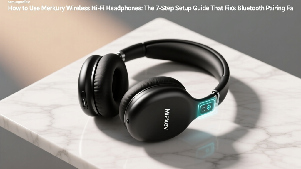 How to Use Merkury Wireless Hi-Fi Headphones: The 7-Step Setup Guide That Fixes Bluetooth Pairing Failures, Audio Lag, and Battery Drain (No Tech Support Needed)