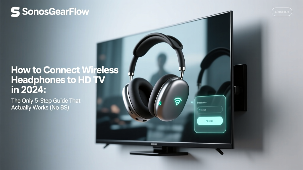 How to Connect Wireless Headphones to HD TV in 2024: The Only 5-Step Guide That Actually Works (No Bluetooth Lag, No Audio Sync Failures, No Extra Gadgets Needed)