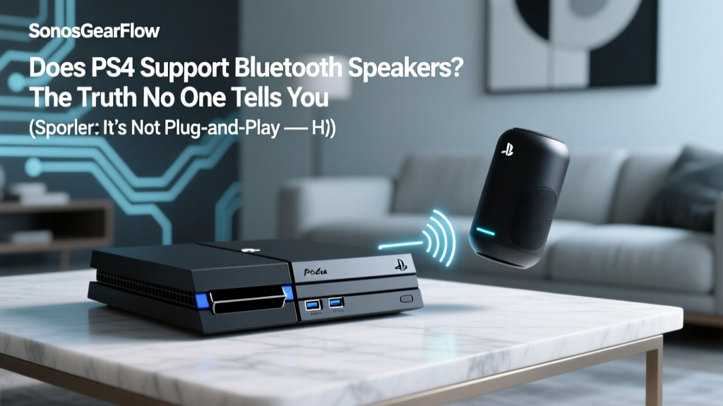 Does PS4 Support Bluetooth Speakers? The Truth No One Tells You (Spoiler: It’s Not Plug-and-Play — Here’s Exactly What Works in 2024)