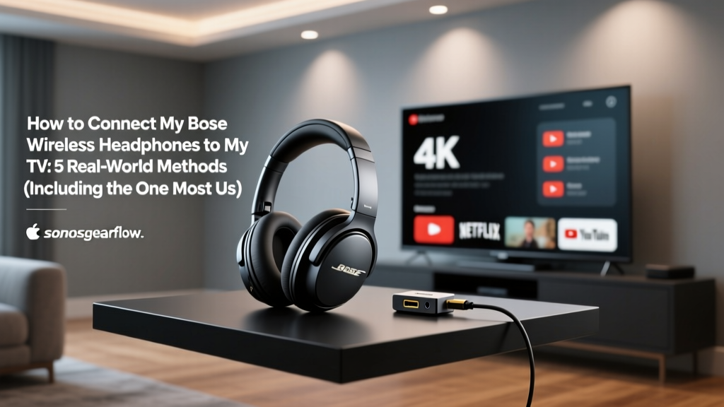 How to Connect My Bose Wireless Headphones to My TV: 5 Real-World Methods (Including the One Most Users Miss — It’s Not Bluetooth)