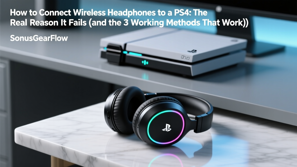 How to Connect Wireless Headphones to a PS4: The Real Reason It Fails (and the 3 Working Methods That Actually Work in 2024 — No Dongles Required for Most)