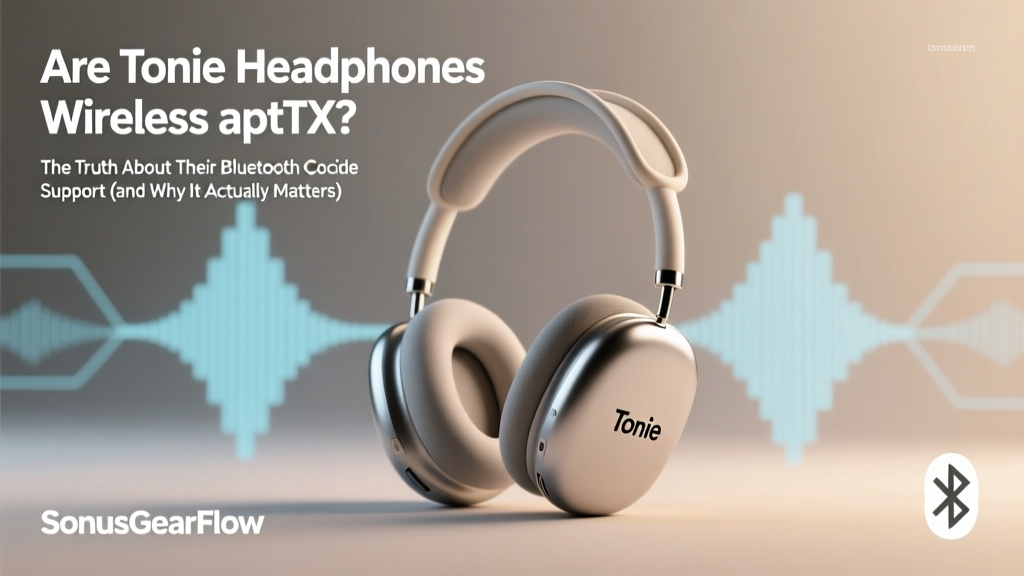 Are Tonie Headphones Wireless aptX? The Truth About Their Bluetooth Codec Support (and Why It Actually Matters for Kids’ Audio Quality)
