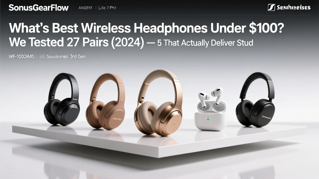 What's Best Wireless Headphones Under $100? We Tested 27 Pairs (2024) — 5 That Actually Deliver Studio-Grade Clarity, 30+ Hour Battery, and Zero Audio Lag — No 'Budget Compromise' Needed
