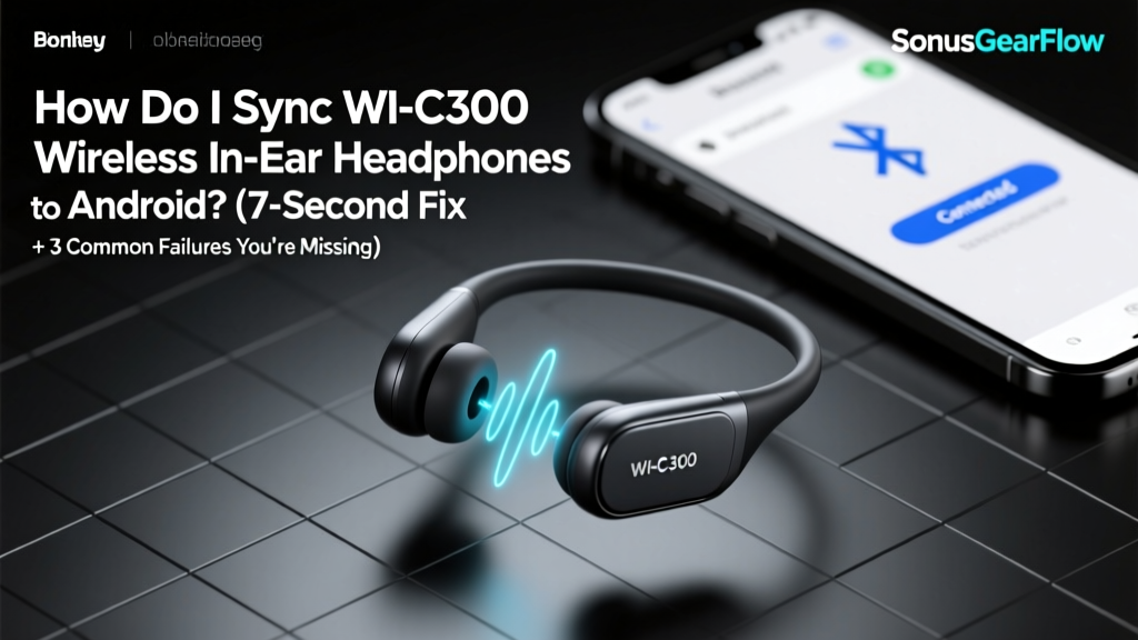 How Do I Sync WI-C300 Wireless In-Ear Headphones to Android? (7-Second Fix + 3 Common Failures You’re Probably Making Right Now)