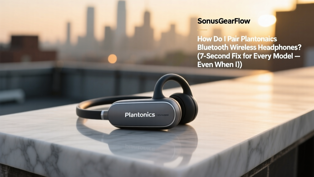 How Do I Pair Plantronics Bluetooth Wireless Headphones? (7-Second Fix for Every Model — Even When It ‘Won’t Connect’)