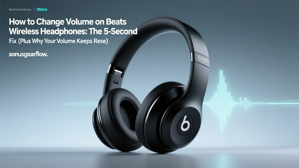 How to Change Volume on Beats Wireless Headphones: The 5-Second Fix (Plus Why Your Volume Keeps Resetting & How to Stop It for Good)