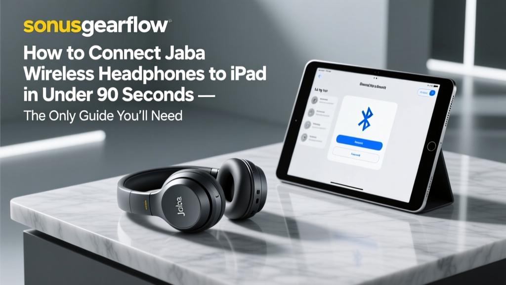 How to Connect Jabra Wireless Headphones to iPad in Under 90 Seconds — The Only Guide You’ll Need (No Pairing Failures, No iOS Confusion, No Bluetooth Ghosting)
