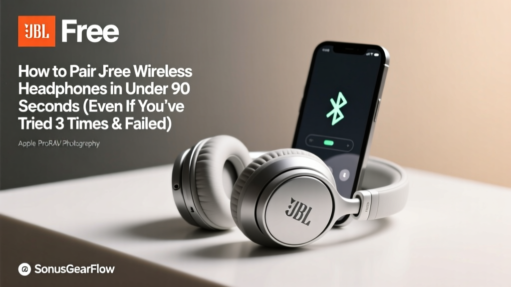 How to Pair JBL Free Wireless Headphones in Under 90 Seconds (Even If You’ve Tried 3 Times & Failed — Here’s the Exact Button Combo Your Manual Skipped)