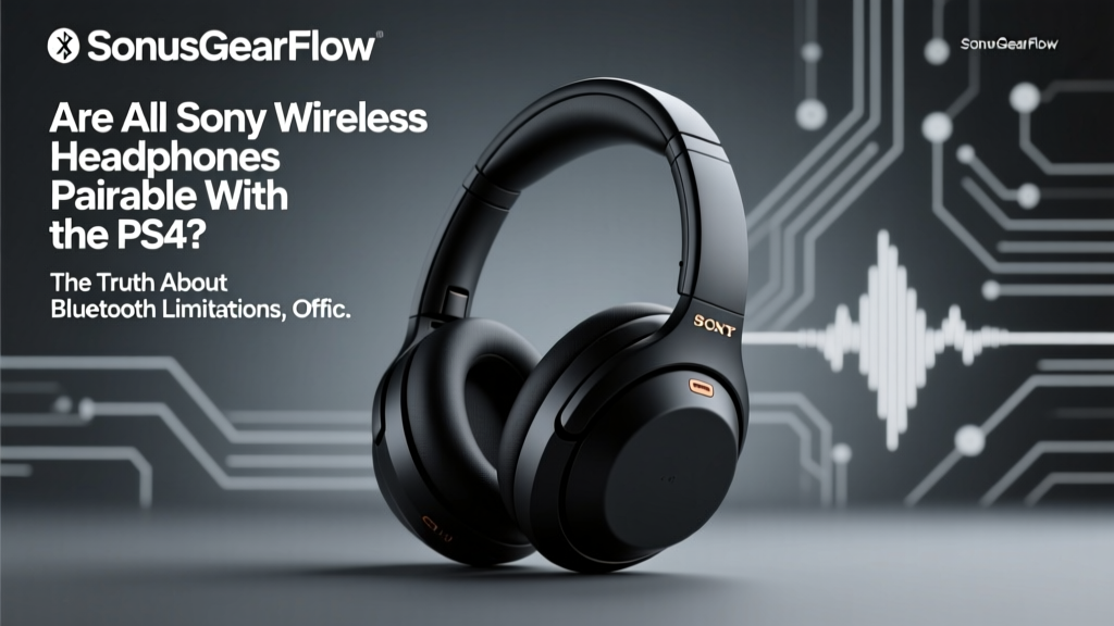 Are All Sony Wireless Headphones Pairable With the PS4? The Truth About Bluetooth Limitations, Official Support, and Workarounds That Actually Work (2024 Tested)