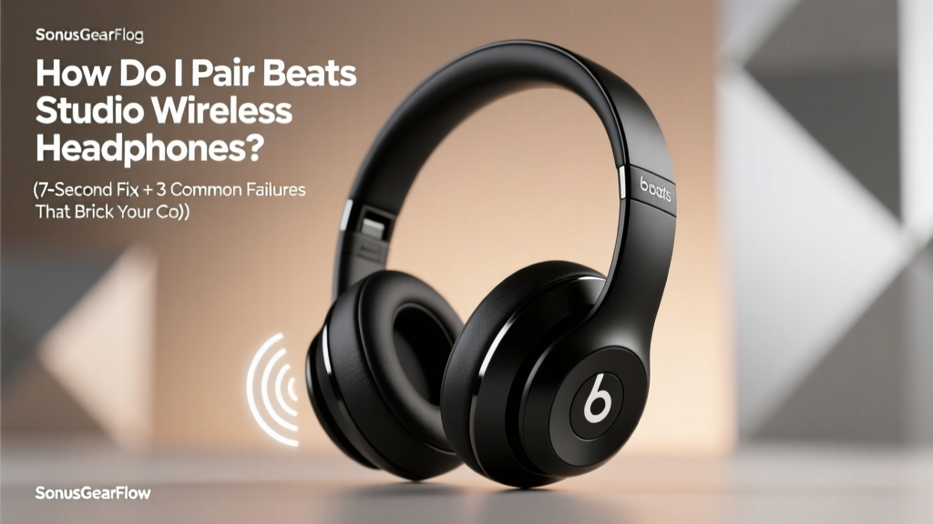 How Do I Pair Beats Studio Wireless Headphones? (7-Second Fix + 3 Common Failures That Brick Your Connection — Solved)
