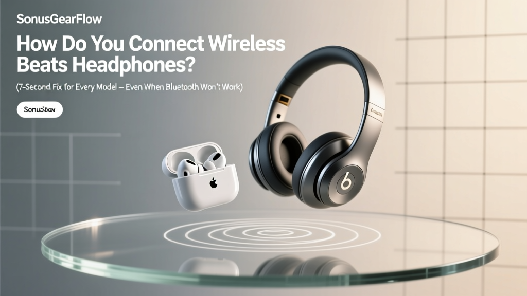 How Do You Connect Wireless Beats Headphones? (7-Second Fix for Every Model — Even When Bluetooth Won’t Pair or Keeps Dropping)