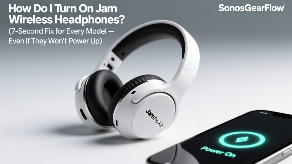 How Do I Turn On Jam Wireless Headphones? (7-Second Fix for Every Model — Even If They Won’t Power Up or Flash Light)