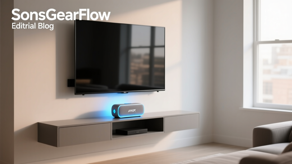 How to Connect Bluetooth Speakers to TV Anker: The 5-Minute Fix for Lag, Pairing Failures & Audio Sync That Actually Works (No Dongles Required)