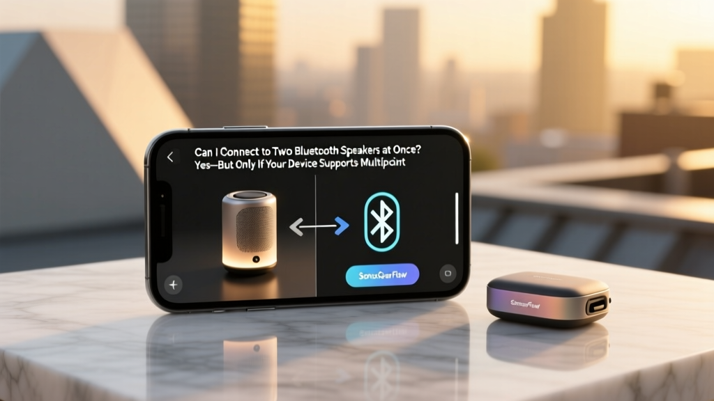 Can I Connect to Two Bluetooth Speakers at Once? Yes—But Only If Your Device Supports Multipoint or You Use These 3 Verified Workarounds (No Extra Apps Required)