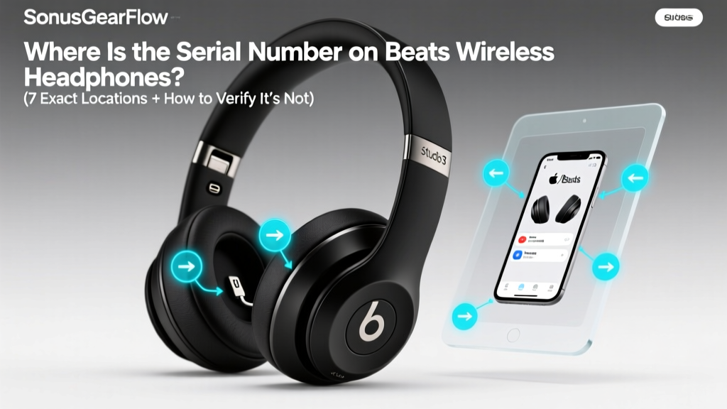 Where Is the Serial Number on Beats Wireless Headphones? (7 Exact Locations + How to Verify It’s Not Fake — Even If Your Box Is Gone)