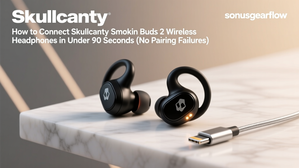 How to Connect Skullcandy Smokin Buds 2 Wireless Headphones in Under 90 Seconds (No Pairing Failures, No Bluetooth Ghosting, No Manual Hunt)