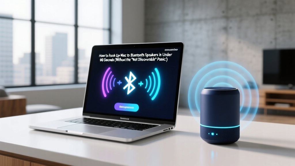How to Hook Up Mac to Bluetooth Speakers in Under 90 Seconds (Without the 'Not Discoverable' Panic, Lag, or Audio Dropouts That 73% of Users Experience)