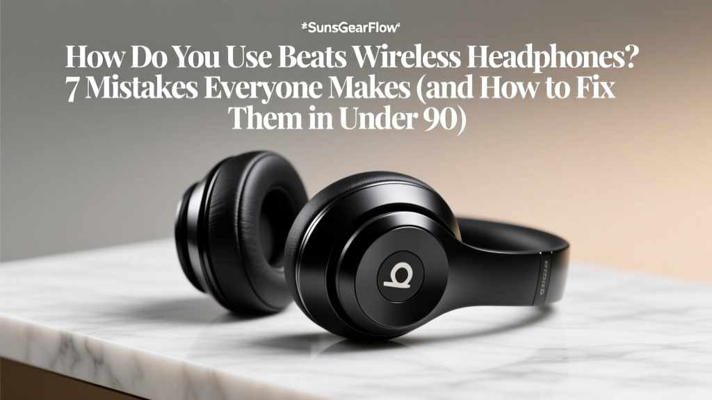 How Do You Use Beats Wireless Headphones? 7 Mistakes Everyone Makes (and How to Fix Them in Under 90 Seconds)