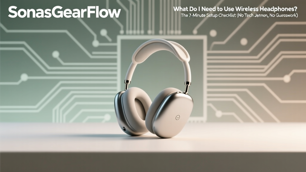 What Do I Need to Use Wireless Headphones? The 7-Minute Setup Checklist (No Tech Jargon, No Guesswork — Just What Actually Works in 2024)