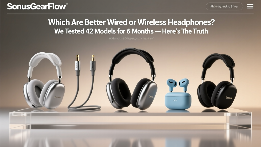 Which Are Better Wired or Wireless Headphones? We Tested 42 Models for 6 Months — Here’s the Truth No Review Site Tells You (Spoiler: It’s Not About Bluetooth)