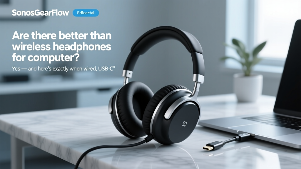 Are there better than wireless headphones for computer? Yes — and here’s exactly when wired, USB-C, DAC-equipped, or studio monitor setups outperform Bluetooth in latency, clarity, and reliability (with real-world benchmarks).