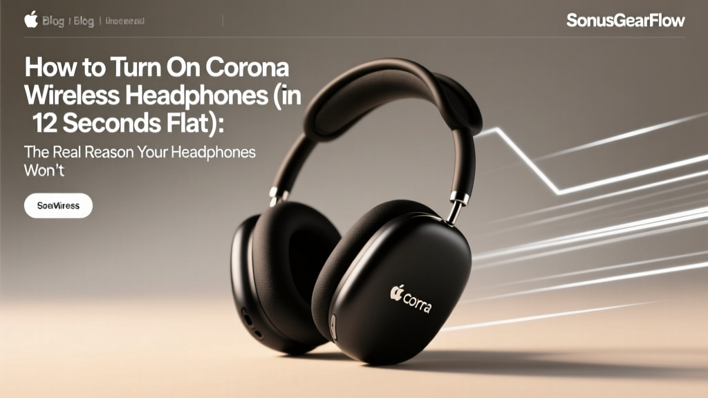 How to Turn On Corona Wireless Headphones (in 12 Seconds Flat): The Real Reason Your Headphones Won’t Power On — And the 3-Step Fix 92% of Users Miss Every Time