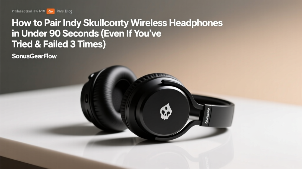 How to Pair Indy Skullcandy Wireless Headphones in Under 90 Seconds (Even If You’ve Tried & Failed 3 Times — Here’s the Exact Button Combo That Resets Bluetooth Memory)