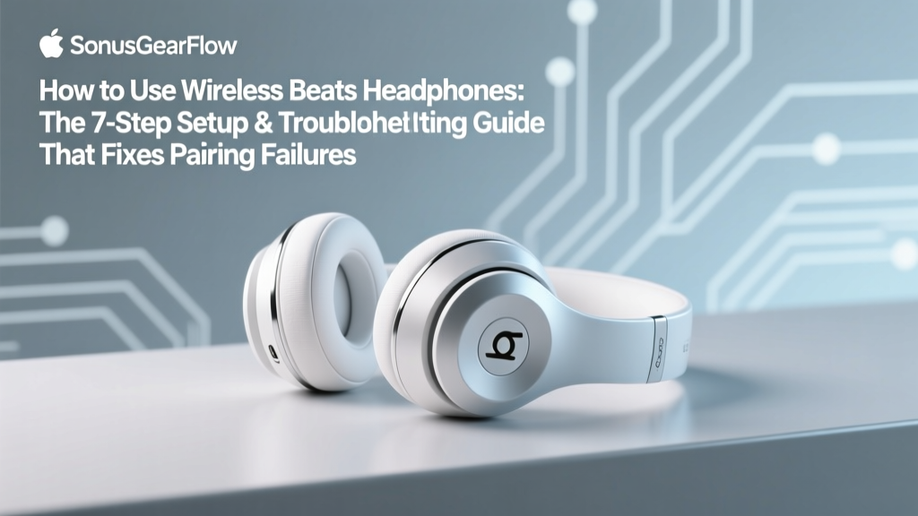 How to Use Wireless Beats Headphones: The 7-Step Setup & Troubleshooting Guide That Fixes Pairing Failures, Battery Drain, and Audio Lag—Even If You’ve Tried Everything Else