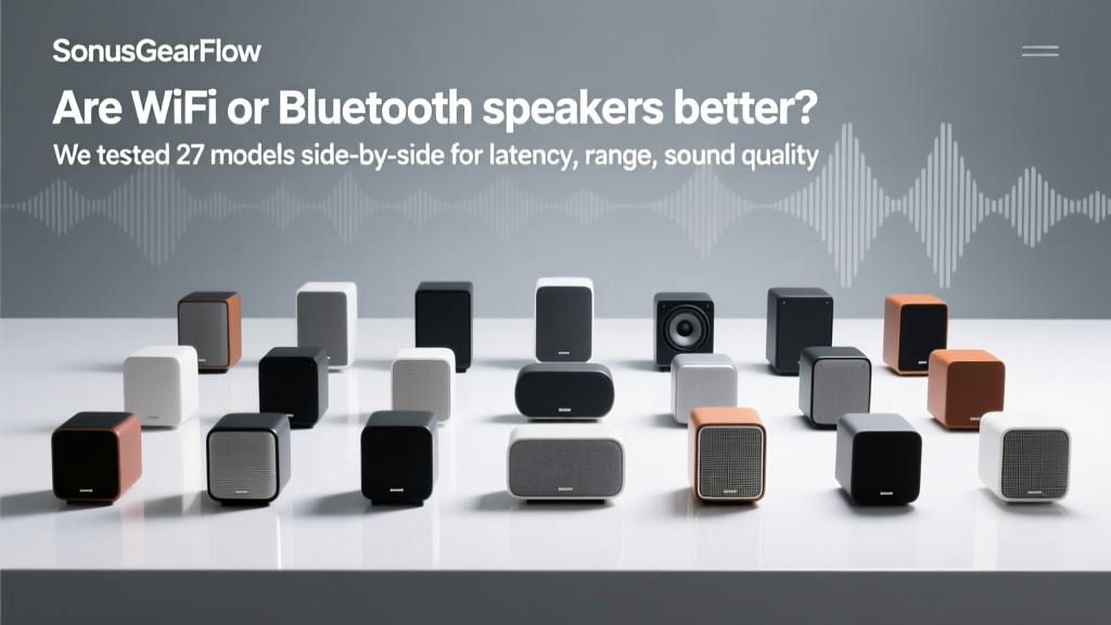 Are WiFi or Bluetooth speakers better? We tested 27 models side-by-side for latency, range, sound quality, and multi-room sync — here’s the truth no brand wants you to know (and which one actually wins for your living room, bedroom, or backyard).