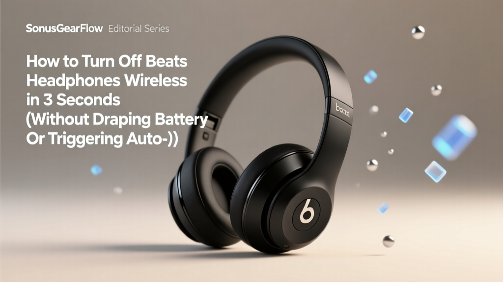 How to Turn Off Beats Headphones Wireless in 3 Seconds (Without Draining Battery or Triggering Auto-Reconnect — The Real Method Most Users Miss)