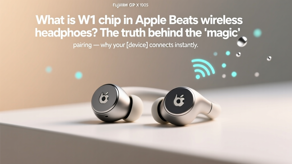 What is W1 chip in Apple Beats wireless headphones? The truth behind the 'magic' pairing — why your Beats X or Solo3 connect faster than AirPods (and what it *really* means for battery, latency, and iPhone compatibility)