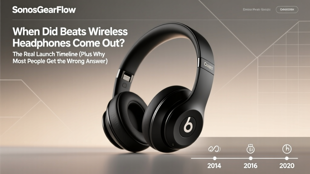 When Did Beats Wireless Headphones Come Out? The Real Launch Timeline (Plus Why Most People Get the Year Wrong — and How It Affects Your Buying Decision Today)