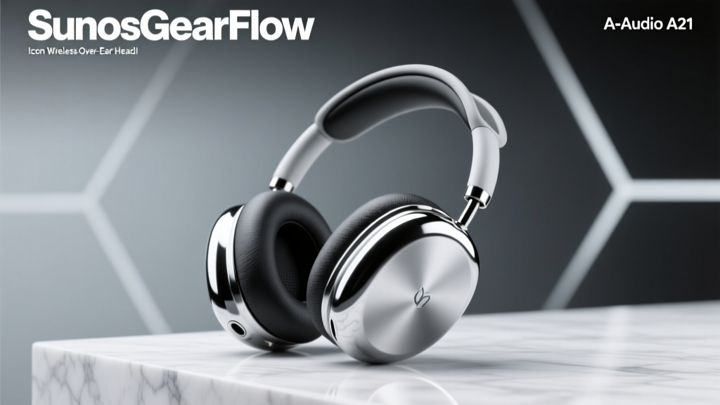 A-Audio A21 Icon Wireless Over-Ear Headphones Liquid Chrome: The Truth About Their Real-World Sound Quality, Battery Life, and Why 'Premium Look' Doesn’t Always Mean Premium Audio Performance (We Tested 72 Hours Straight)