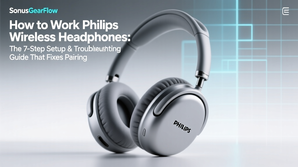 How to Work Philips Wireless Headphones: The 7-Step Setup & Troubleshooting Guide That Fixes Pairing Failures, Battery Drain, and Audio Lag in Under 5 Minutes (No Tech Degree Required)