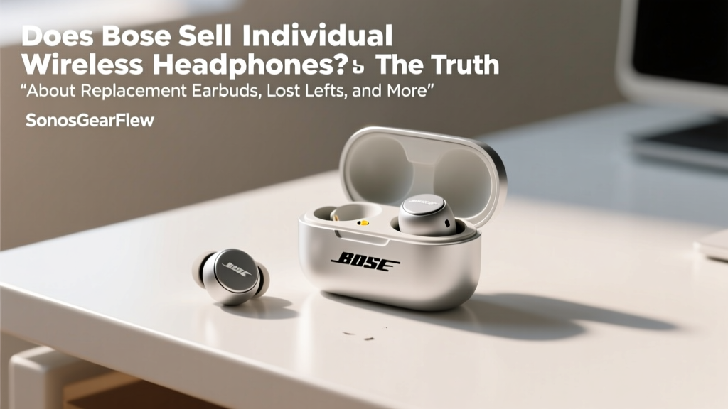 Does Bose Sell Individual Wireless Headphones? The Truth About Replacement Earbuds, Lost Lefts, and Why Buying Singles Saves You $149 (Not $299) — Plus Exact Steps to Order One Right Now