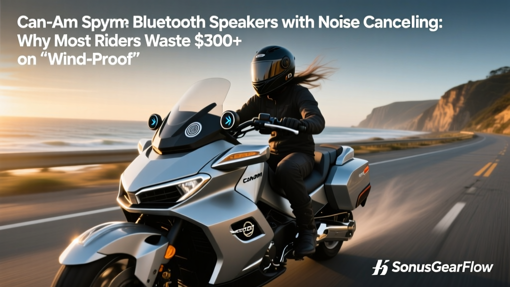 Can-Am Spyder Bluetooth Speakers with Noise Cancelling: Why Most Riders Waste $300+ on 'Wind-Proof' Gear That Fails at 45 MPH (Here’s the 3-Step Fix That Actually Works)