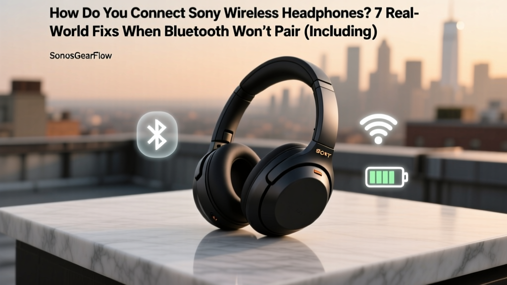 How Do You Connect Sony Wireless Headphones? 7 Real-World Fixes When Bluetooth Won’t Pair (Including Hidden NFC & Multi-Point Traps That 83% of Users Miss)